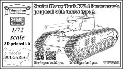 1/72 Soviet Heavy Tank KV-4, Pereverzev´s proposal with turret type A (TRV72011)