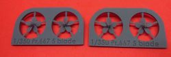 1/350 Propellers for Soviet submarines project 667 (Yankee and Delta) (NS350004)