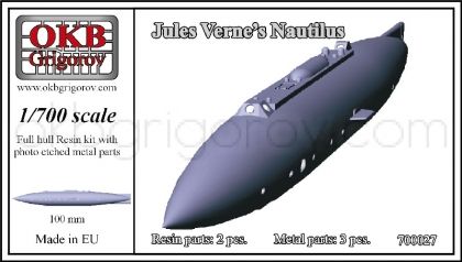 1/700 Jules Verne’s Nautilus