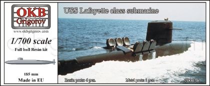 1/700 USS Lafayette class submarine