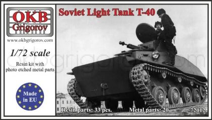 Soviet Light Tank T-40