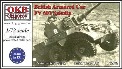 1/72 British Armored Car FV 601 Saladin