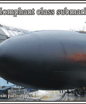 1/700 Triomphant class submarine