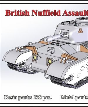 1/72 British Nuffield Assault Tank A.T.1
