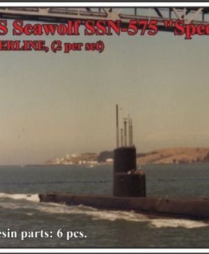 USS Seawolf SSN-575, "Special project platform",WATERLINE, (2 per set)