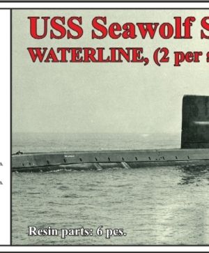 USS Seawolf SSN-575,WATERLINE, (2 per set)