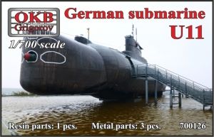 1/700 German submarine U11