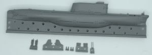 1/700 Soviet submarine project 629A (NATO name Golf II)