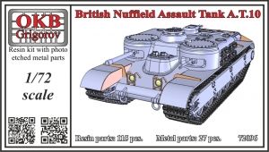 1/72 British Nuffield Assault Tank A.T.10 (V72096)