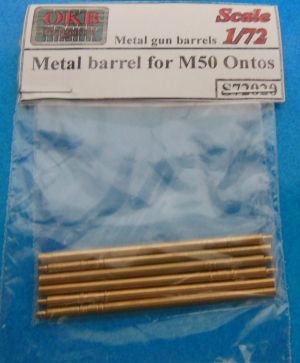 1/72 Metal barrel for M50 Ontos