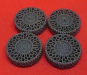 1/72 Wheels for HMMWV, Honeycomb (S72549)