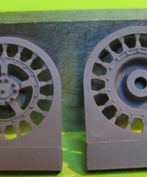 1/72 Sprockets for Tiger II,Jagtiger,E50,E75,Lowe, 18 tooth type 2