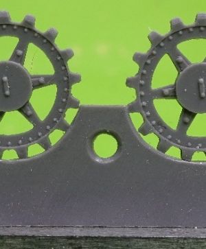 1/72 Sprockets for Pz.V Panther, 17 tooth type 4