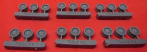 1/72 Return rollers for KV, early  (S72562)