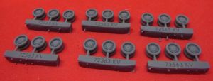 1/72 Return rollers for KV, reinforced, LKZ  (S72563)