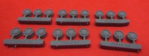 1/72 Return rollers for KV, type D  (S72564)