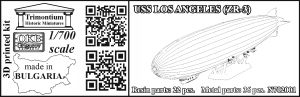 1/700 USS LOS ANGELES (ZR-3) (N702001)