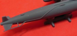 1/700 USS Skipjack class, with towed array sonar (N700151)