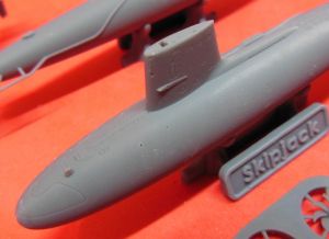 1/700 USS Skipjack class, with towed array sonar (N700151)