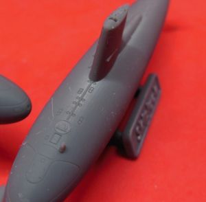 1/700 USS Skipjack class, with towed array sonar (N700151)