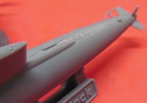 1/700 USS Skipjack class, with towed array sonar (N700151)