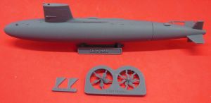 1/350 USN Skipjack class, with towed array sonar (N350042)