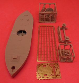 1/350 USS Monitor, after the Battle of Hampton Roads (N351003)