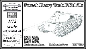 1/72 French Heavy Tank FCM 50t (TRV72013)