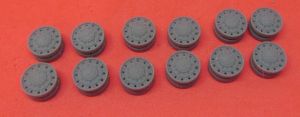 1/72 Wheels for KV, Cast, Chelyabinsk August 1941 (S72571)