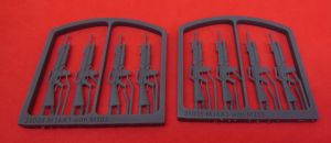 1/35 M16A1 assault rifle with M203 grenade launcher (W35035)