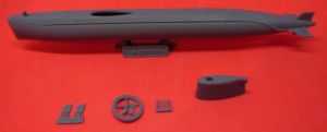 1/350 Agosta class submarine with towed array sonar (N350050)
