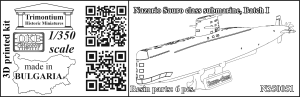 1/350 Nazario Sauro class submarine, Batch I (N350051)