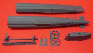 1/350 USS Triton SSRN-587 radar picket submarine (N350053)