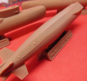 1/700 Soviet submarine project 667 A Navaga, hull type A (NATO name Yankee I) (N700024)