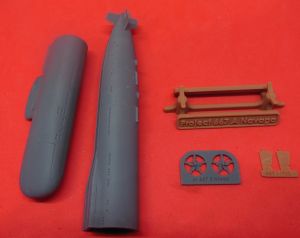 1/700 Soviet submarine project 667 A Navaga, hull type C (NATO name Yankee I) (N700154)