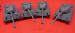 1/100 French Heavy Tank FCM 50t, platon pack (TRV10002)