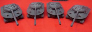 1/100 Soviet Heavy Tank Obiekt 279, platon pack (TRV10006)