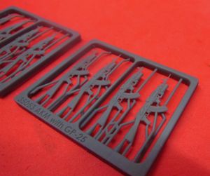 1/35 AKM assault rifle with ГП-25 grenade launcher (W35053)