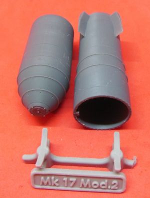 1/72  USA  thermonuclear bomb Мк17 Mod.2 (WEMR72016)