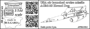 1/144 USA air launched cruise missile AGM-28 Hound Dog (AWE144014)