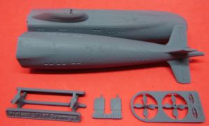 1/350 Soviet submarine project 671RT Syomga, tandem screw upgrade (NATO name Victor II) (N350073)