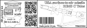 1/72 USA surface-to-air missile  RIM-8 C Talos (WEMR72024)