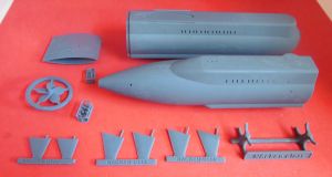 1/144 Näcken class submarine, flank array sonar (N144002)